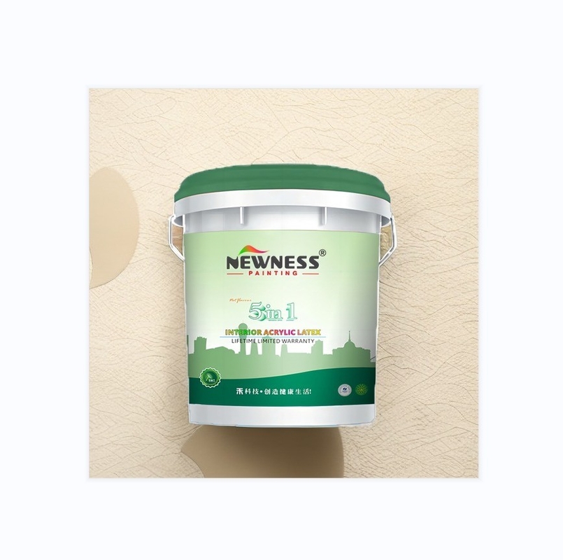 Newness Interior Wall Paint with Good Leveling Hard Film Appearance CAS No. 9003-01-4