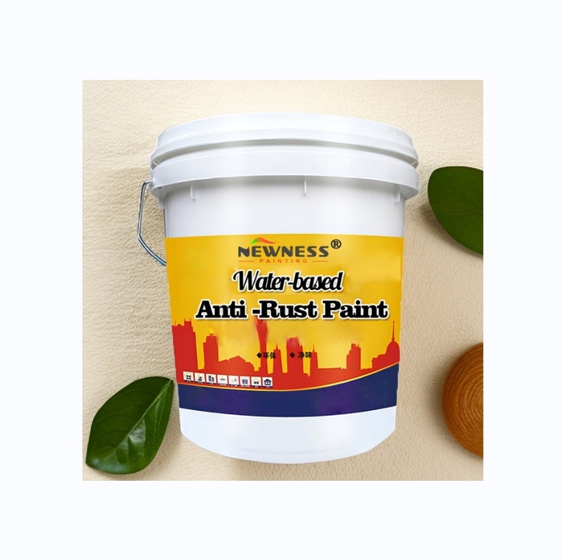 Single Part Alkyd Iron Steel Paint Building Coating in Oxide Red for Easy Application
