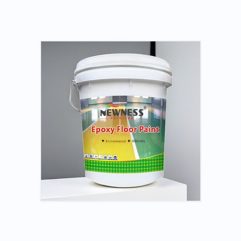 Functional Building Coating Organic Solvent Resistant Epoxy Floor Paint for Heavy Loads