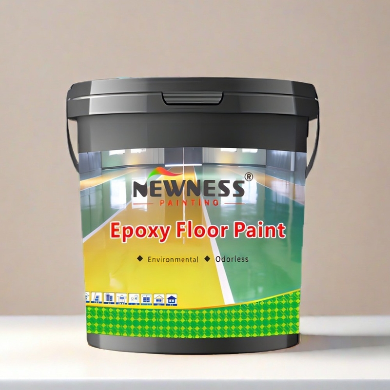 Colorful Epoxy Flakes Flooring Coating Kit with Epoxy Paint and Self-Leveling Coating