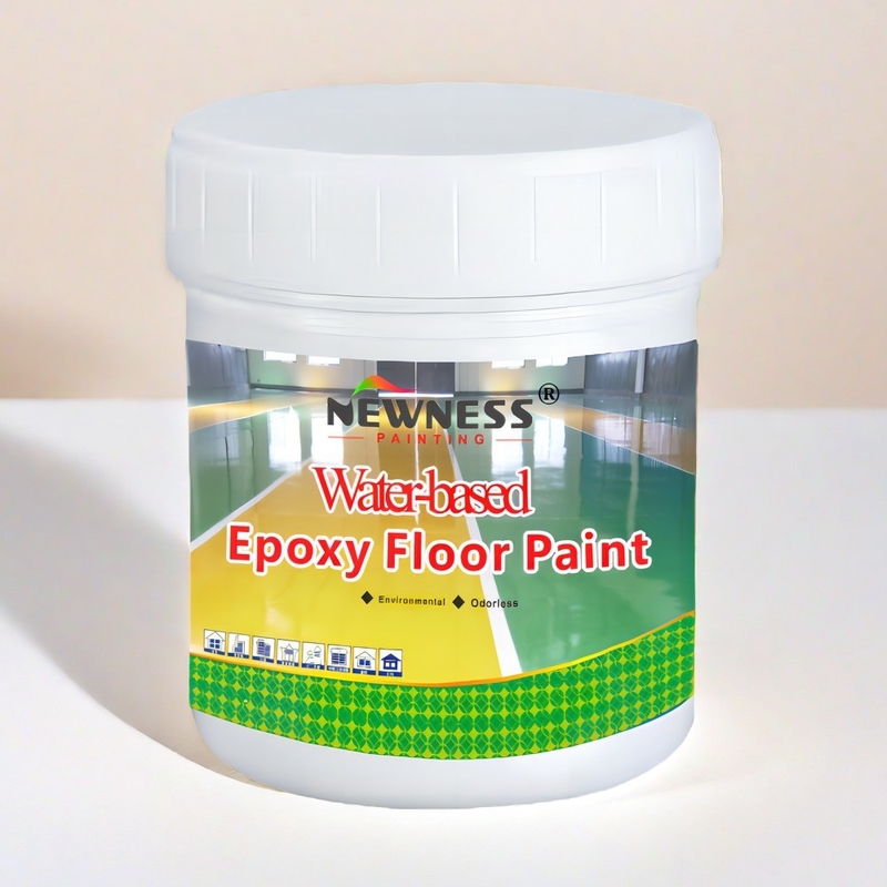 Brush Application Method Custom Color Water-Based Anti-Static Epoxy Coating for Floors