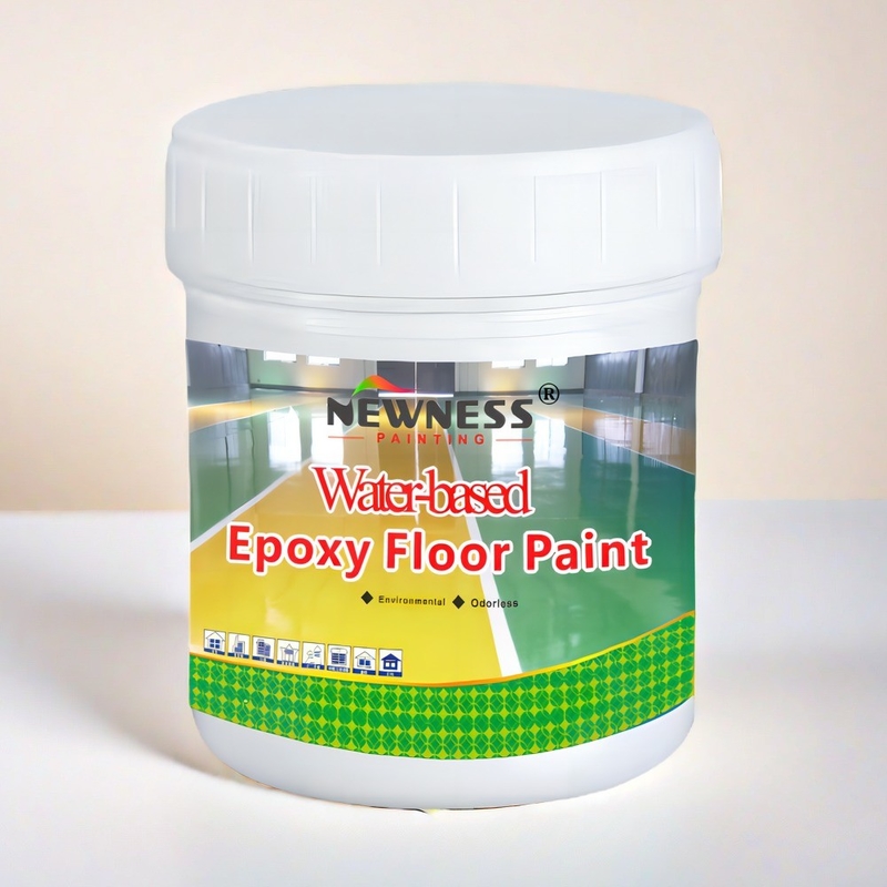 Garage Concrete Floor Paint Two Components Self-Leveling Epoxy for Easy Application