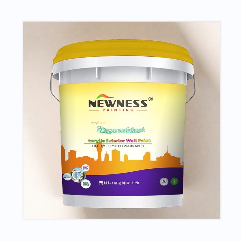 12 Months Shelf Life Washable Rain Resistant Anti Mold Latex Paint for Exterior Wall