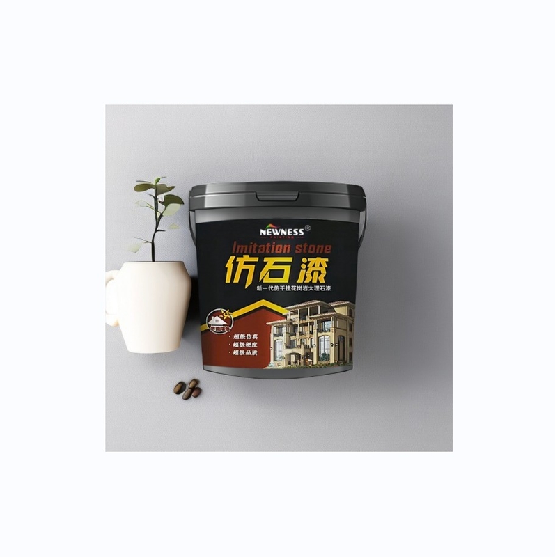 Water Based Natural Stone Effect Paint for Stucco State Liquid Coating MF Tio2