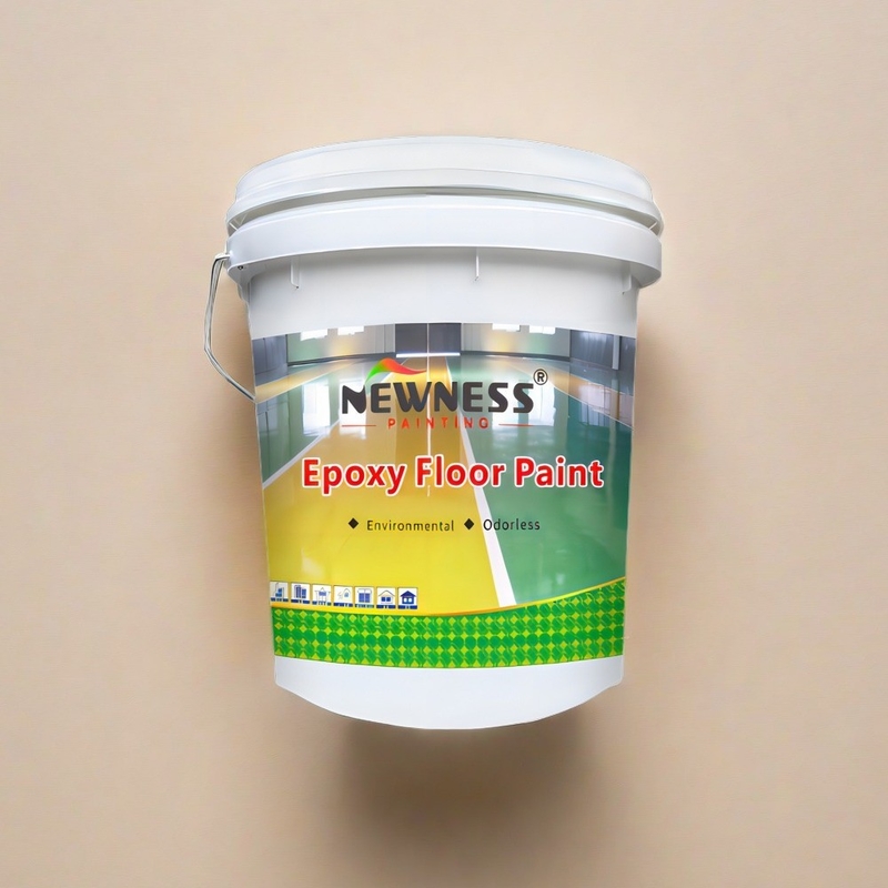 Base on Color Chart 20KG/BUCKET Epoxy Floor Cover Varnish for High Traffic Areas