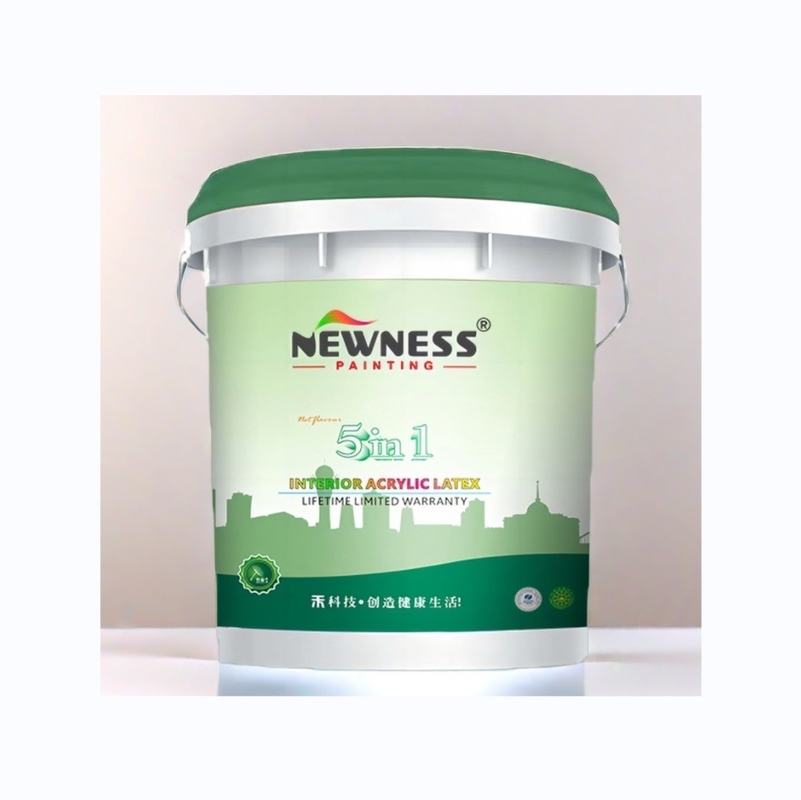 White Emulsion Acrylic Latex Wall Paint for Bedroom/Living Room Net Formaldehyde Advantage