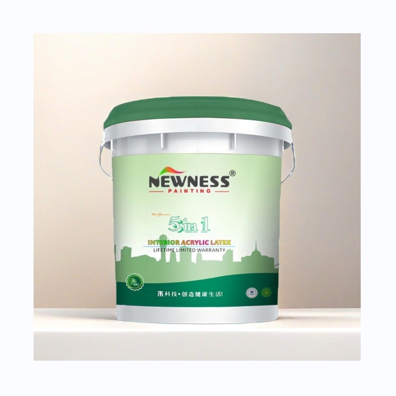 5-in-1 Acrylic Interior Wall Coating Paint for Excellent Elasticity and Crack Resistance