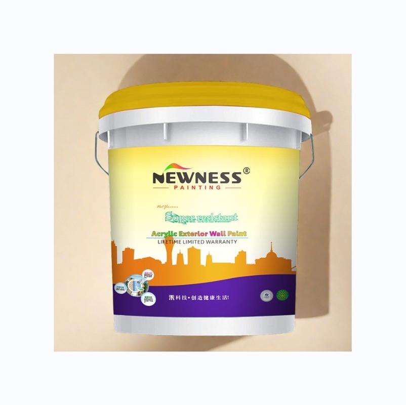 Exterior Latex Coating for Coastal Building Tiles Protect and Add Elastic Color Light