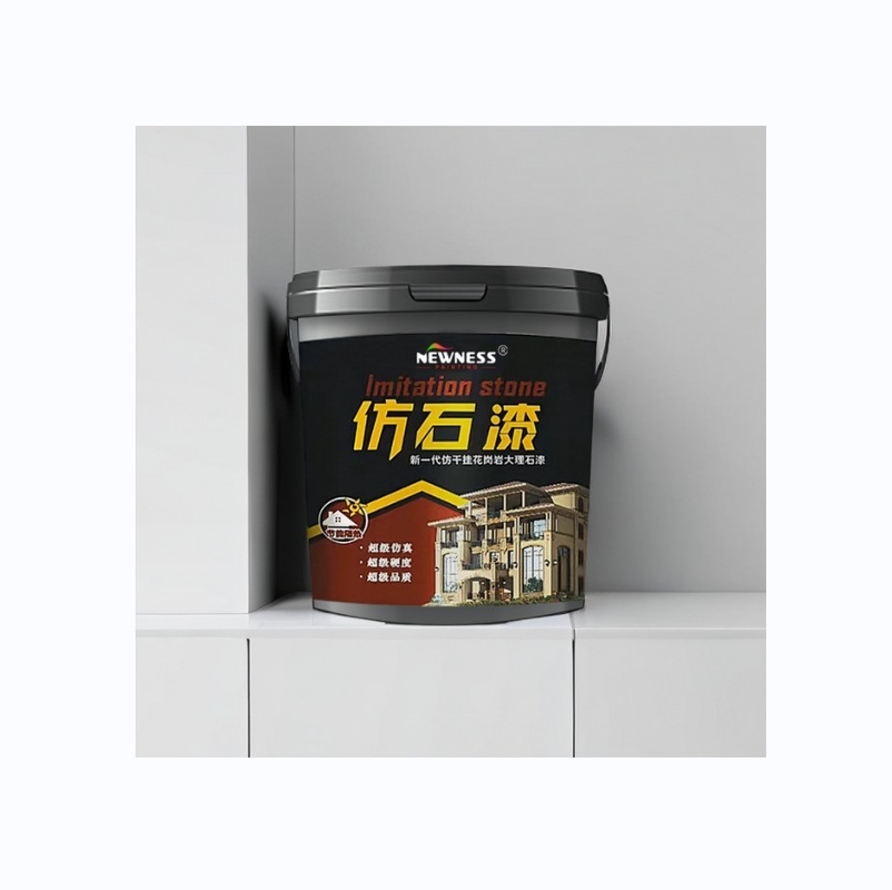 Spray Application Method Strong Adhesion Anti-crack Granite Imitating Paint in Base on Color Chart Color