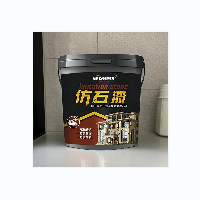 Tio2 MF Water Based Stone Effect Wall Paint for Spray Application on Wall Decoration