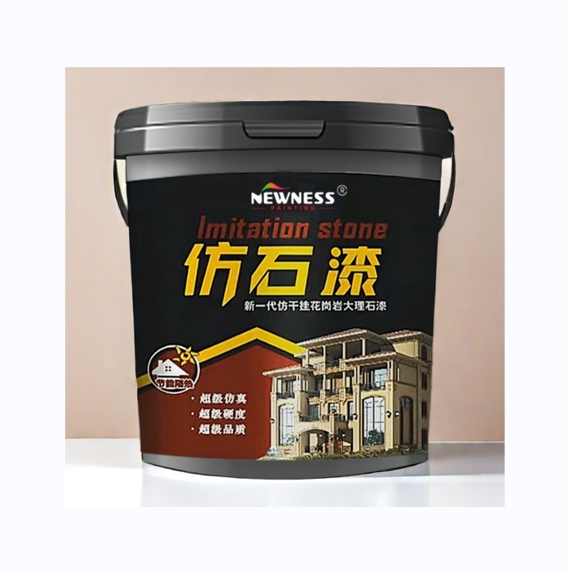 MF Tio2 Real Stone Paint Rough Texture Effect Granite Paint for Building Coating Usage
