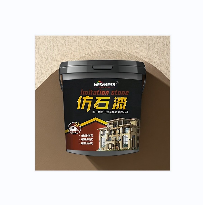 MF Tio2 Liquid Exterior Wall Paint Texture Granite Stone Paint with Long Shelf Life