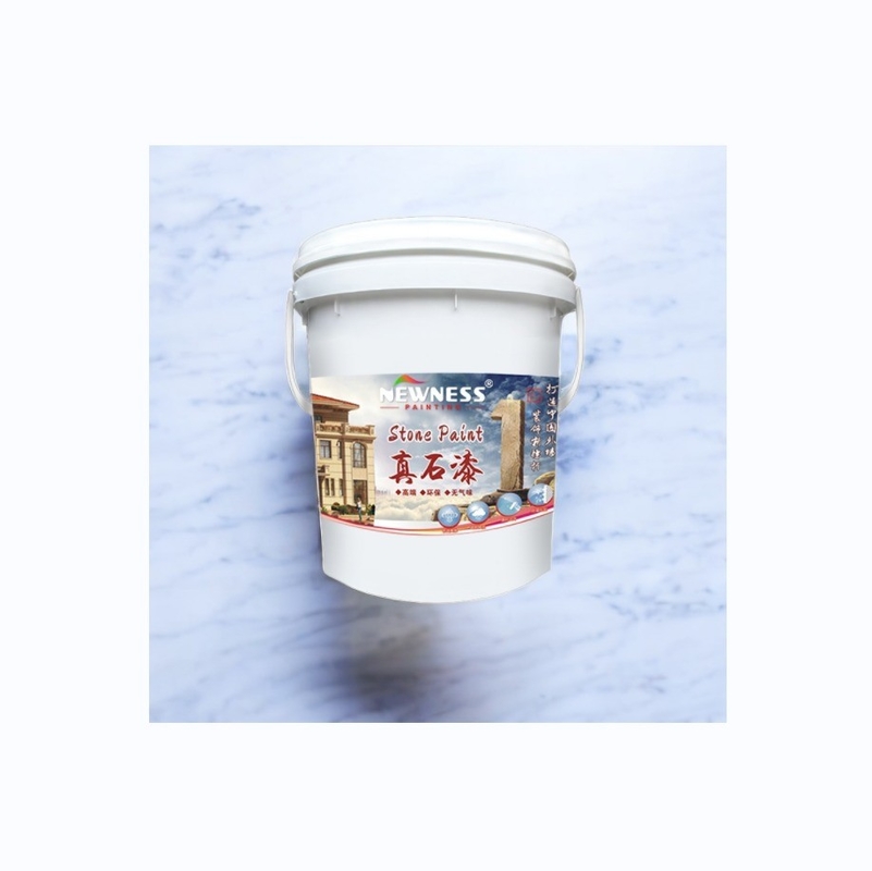 250 Hours Aging Resistance Nature Texture Stone Paint for Exterior Wall Painting