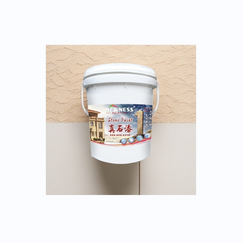 Exterior Wall Fleck Stone Spray Paint Stone Color Paint for 250 Hours Aging Resistance