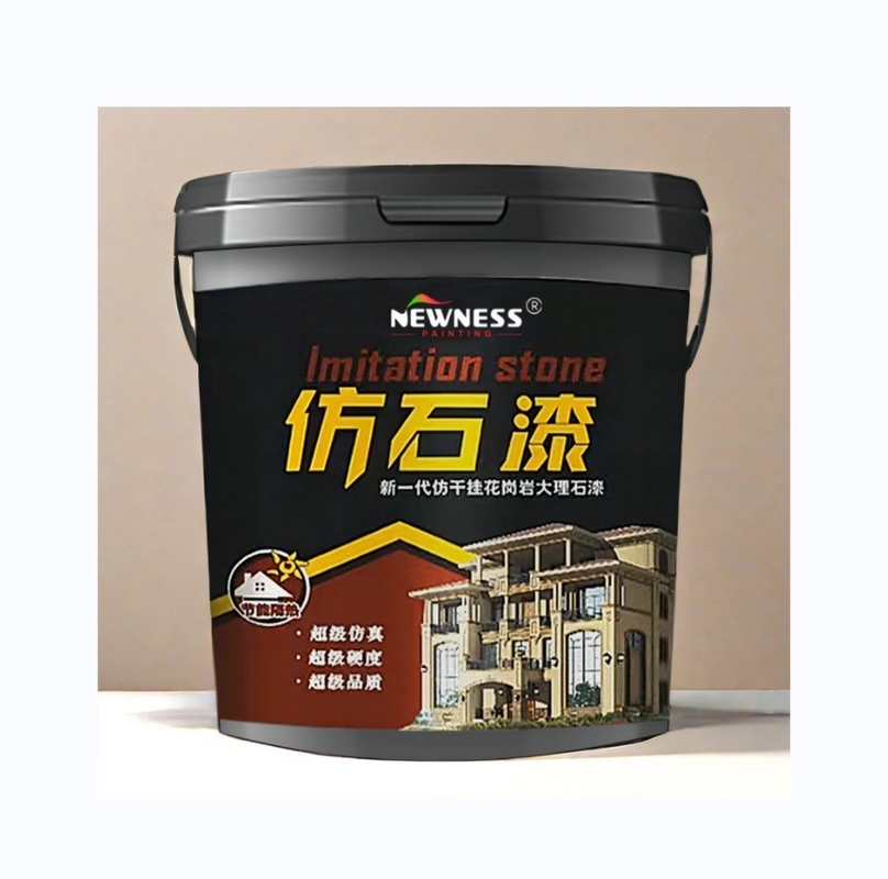 Exterior Wall Stone Texture Paint with Granite Spray Coatings and CAS No. 79-10-7