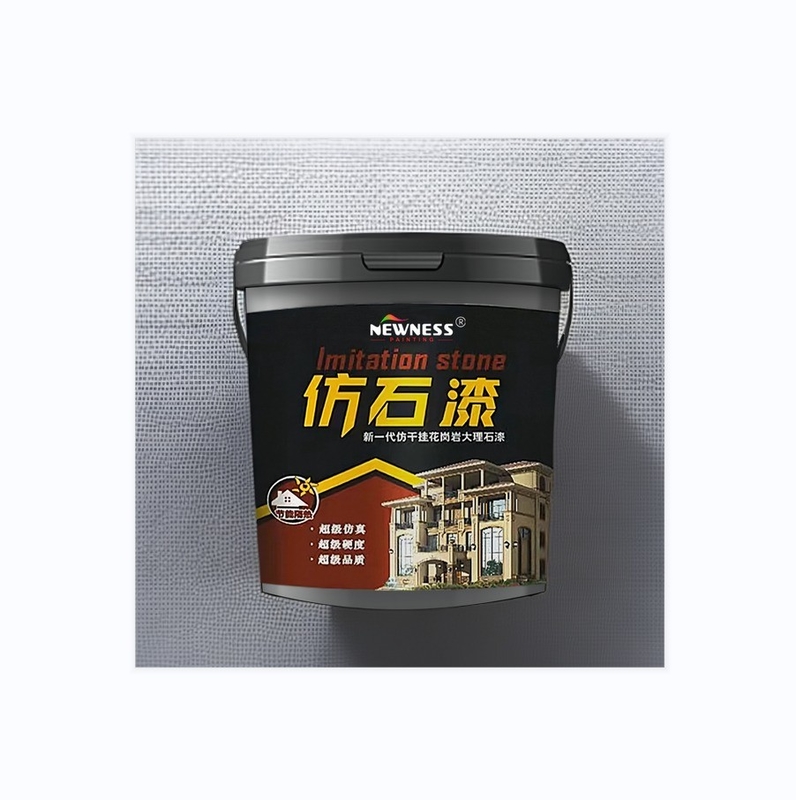 Waterproof Main Raw Material Acrylic Colorful Stone Spray Marble Flake Exterior Wall Paint