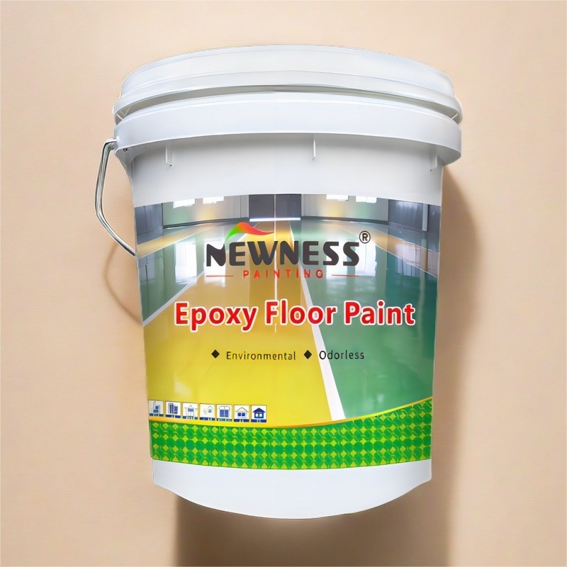 Water-Based Epoxy Floor Coating High Gloss Liquid Coating for Garage Warehouse Office