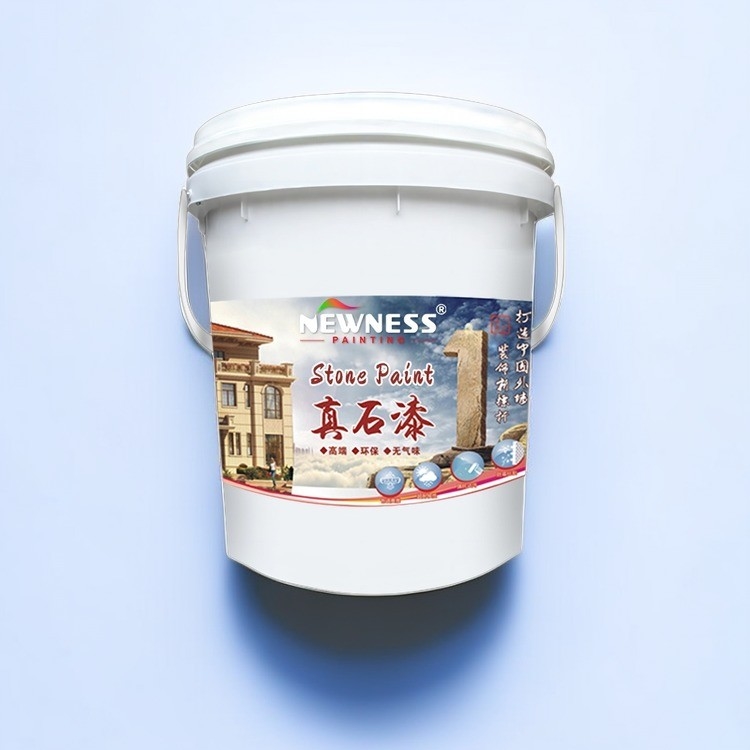 250 Hours Aging Resistance Liquid Coating Acrylic Stone Texture Spray Paint for House