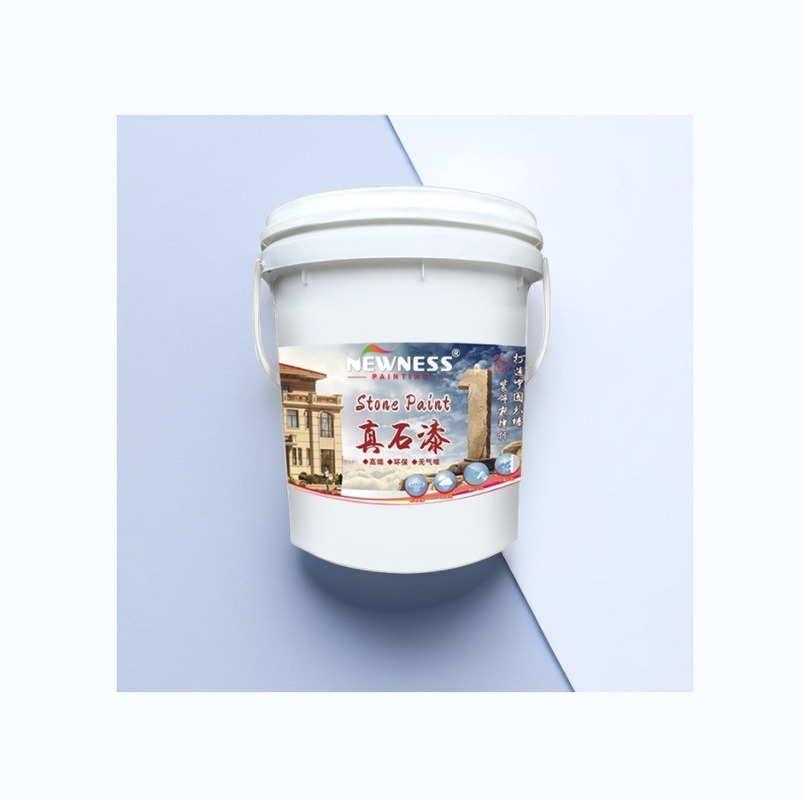 Colorful Stone Paints Water Based Acrylic Finish for Outdoor Wall Base on Color Chart