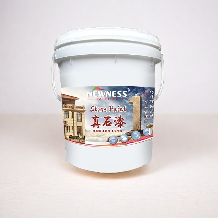 Stone Effect Exterior Wall Paint with Theoretical Paint Consumption of 0.25-0.35m2/KG