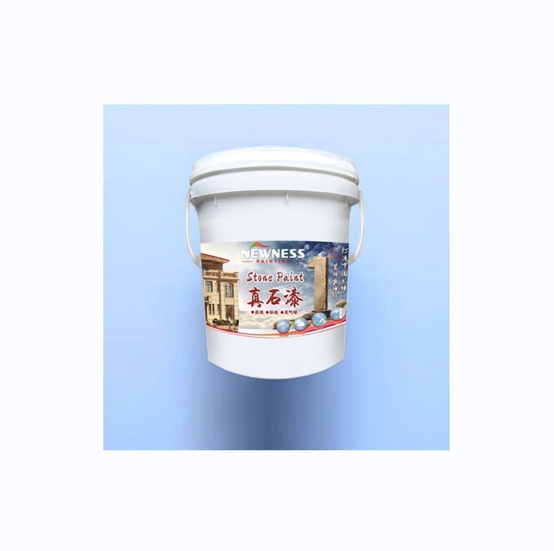 Scrub Resistance 5000 Times Top- Stone-Textured Villa Paint for Exterior and Interior