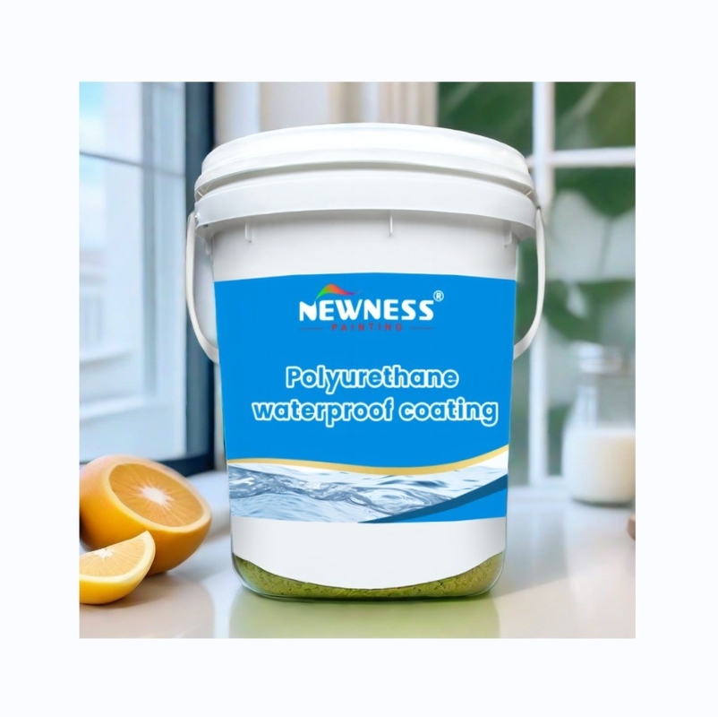 Colored Polyurethane Waterproof Paint For Roof State Liquid Coating Volume 20KG/BUCKET