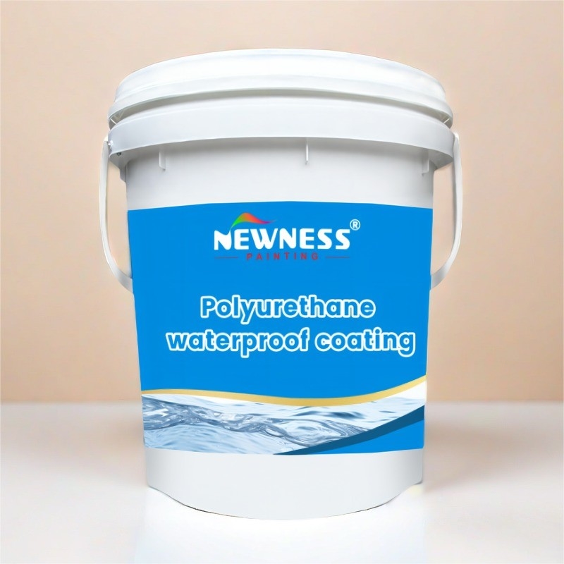 Resistance Water Proofing Outdoor Paint Polyurethane Waterproof Roof Coating with 4H Drying Time